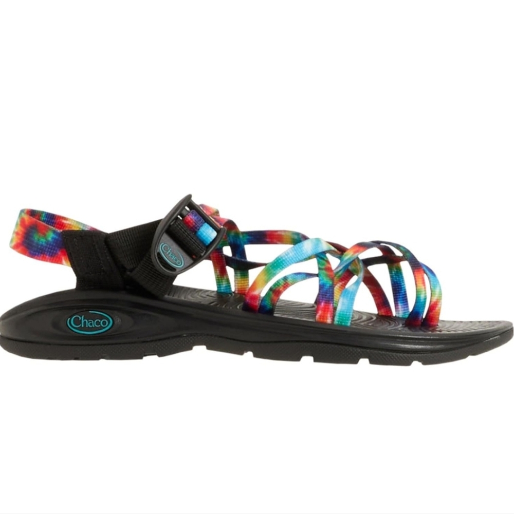 NWOB Chaco Women's Zvolv X2 Sandal, Tie Dye - Picture 3 of 8